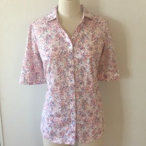 Talbots Wrinkle Resistant Button Down Shirt